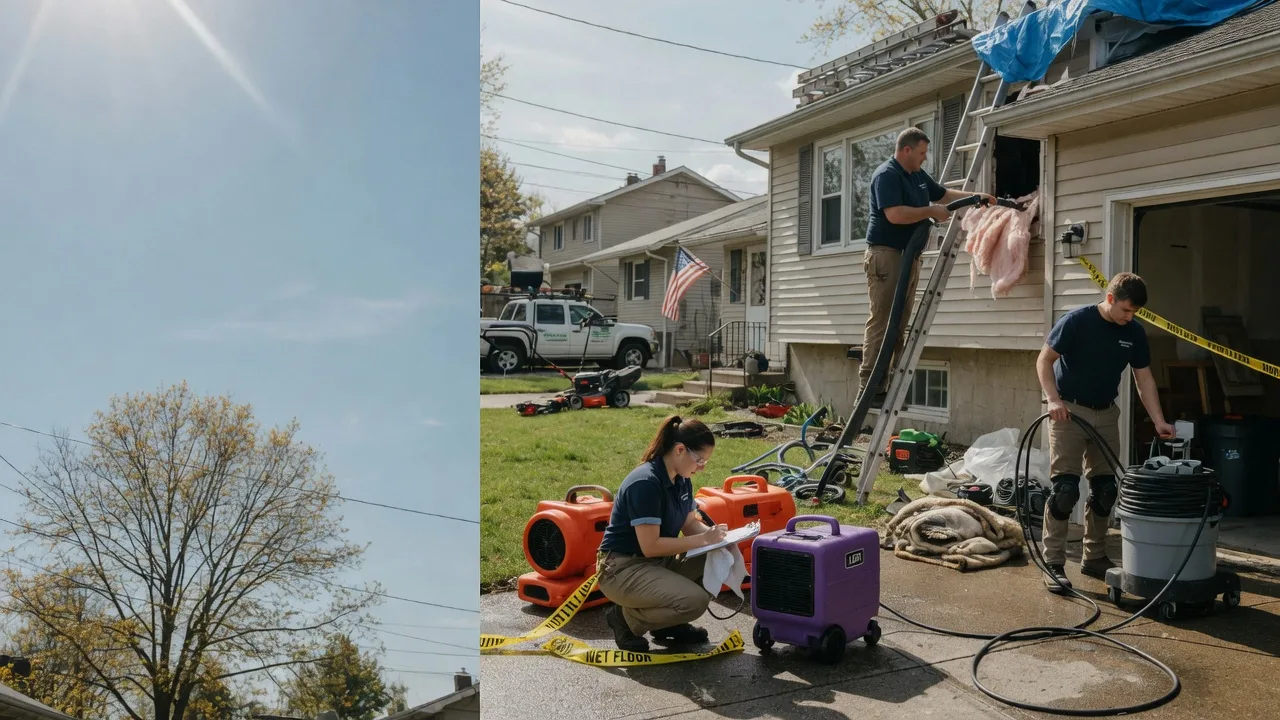 Emergency Water Removal in Centerburg, OH near me